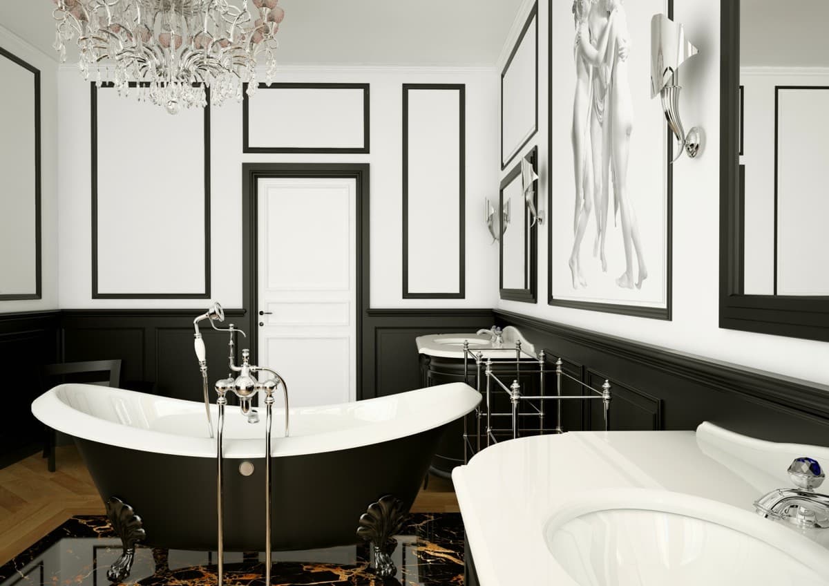 thiết bị vệ sinh tân cổ điển