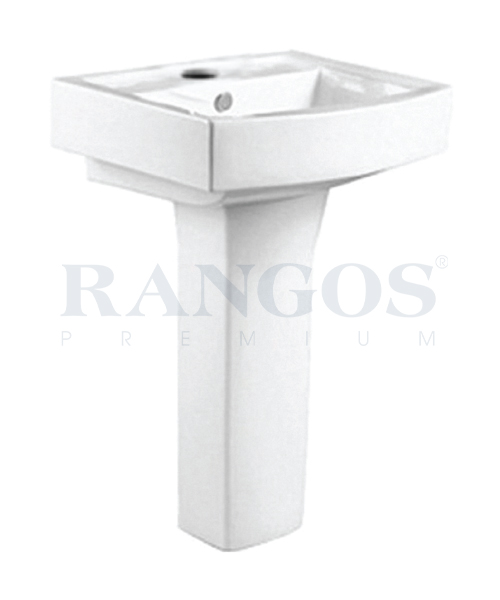 Chậu rửa lavabo chân dài Rangos RG-6007-1