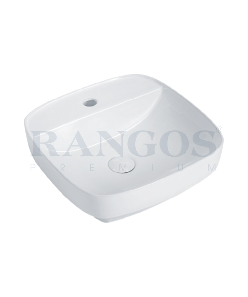 Chậu rửa lavabo bán âm bàn Rangos RG-80001B