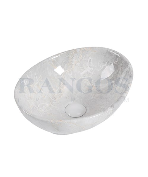 Chậu rửa lavabo đặt bàn Rangos RG-DE8006