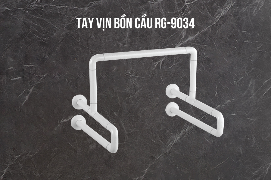 TAY VỊN CHẬU RỬA RANGOS RG-9034 DÀNH CHO NGƯỜI GIÀ, NGƯỜI KHUYẾT TẬT.