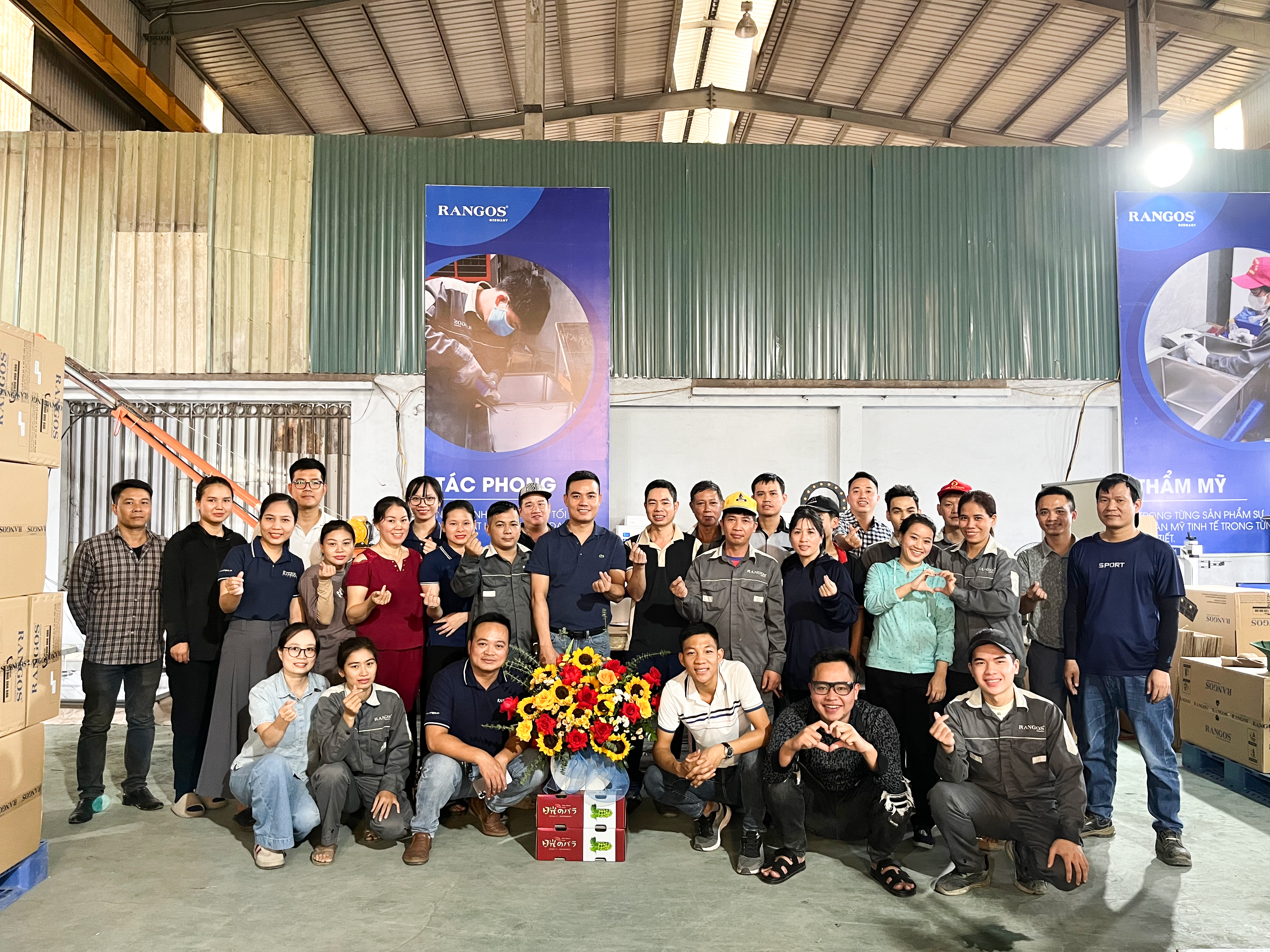 NHÀ MÁY SẢN XUẤT CHẬU RỬA BÁT RANGOS - CHẤT LƯỢNG CAO, ĐẢM BẢO TIẾT KIỆM