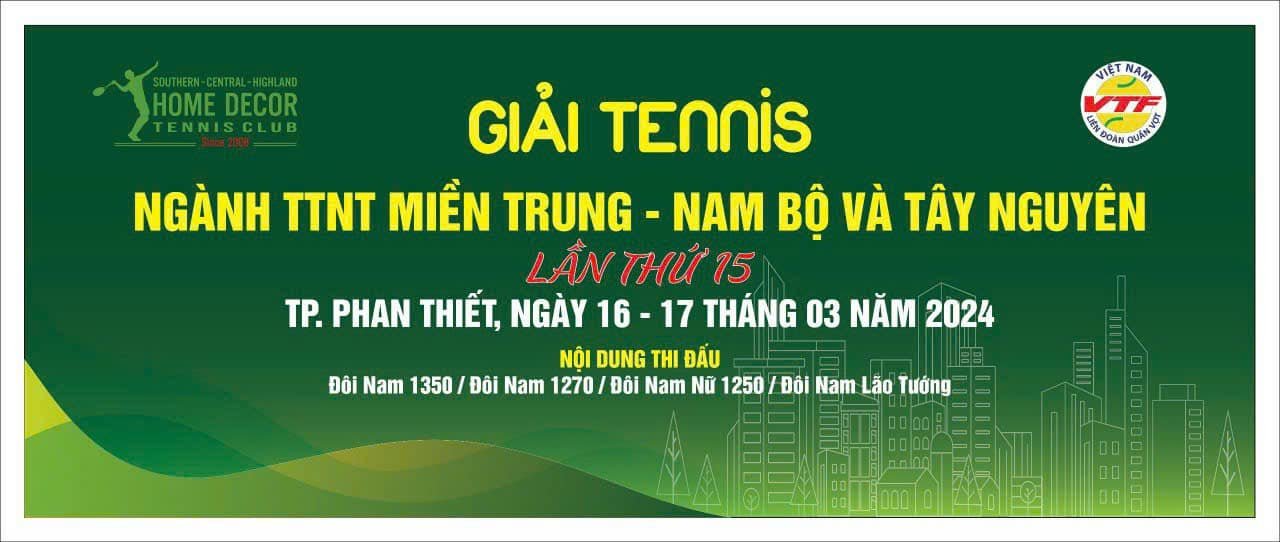 RANGOS - NHÀ TÀI TRỢ BẠC TẠI SỰ KIỆN GIẢI TENNIS NGÀNH TTNT MIỀN TRUNG NAM BỘ VÀ TÂY NGUYÊN LẦN THỨ 15 TẠI PHAN THIẾT, TỈNH BÌNH THUẬN