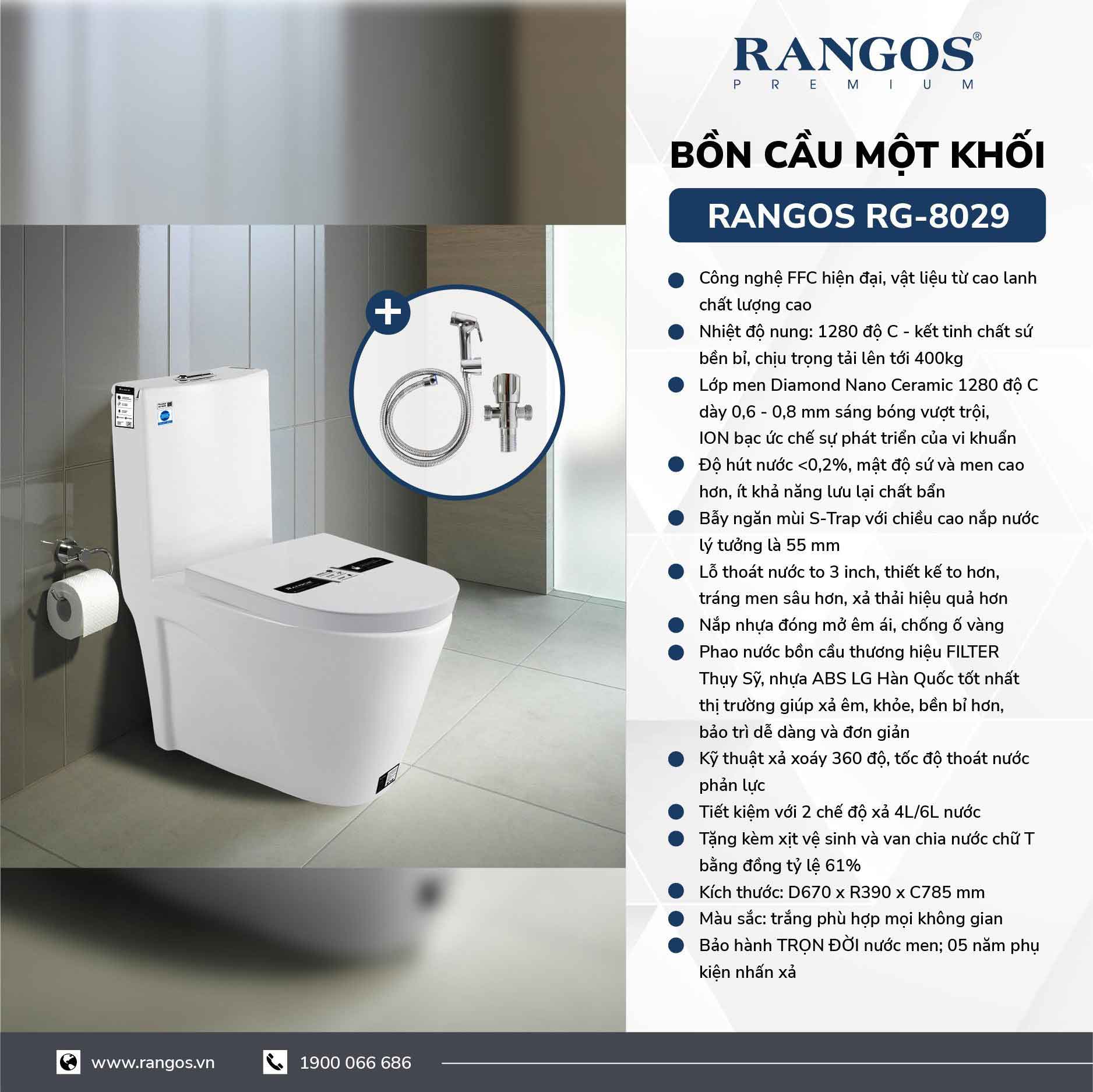 Rangos - thương hiệu thiết bị vệ sinh cao cấp